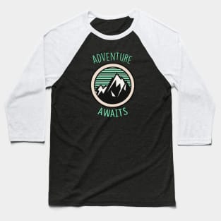 Adventure Awaits Baseball T-Shirt